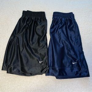 2 Nike basketball shorts